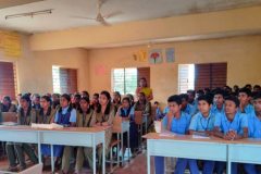 Demo given to Nineth and Tenth Standard Students, Government  High School, Yerikoppa